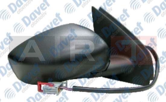 ART M001.1220 Dis Dikiz Aynasi Sag Fiat Stilo 01-07 Elektrikli Isitmali Astarli Sensorlu Kor Noktali  ####